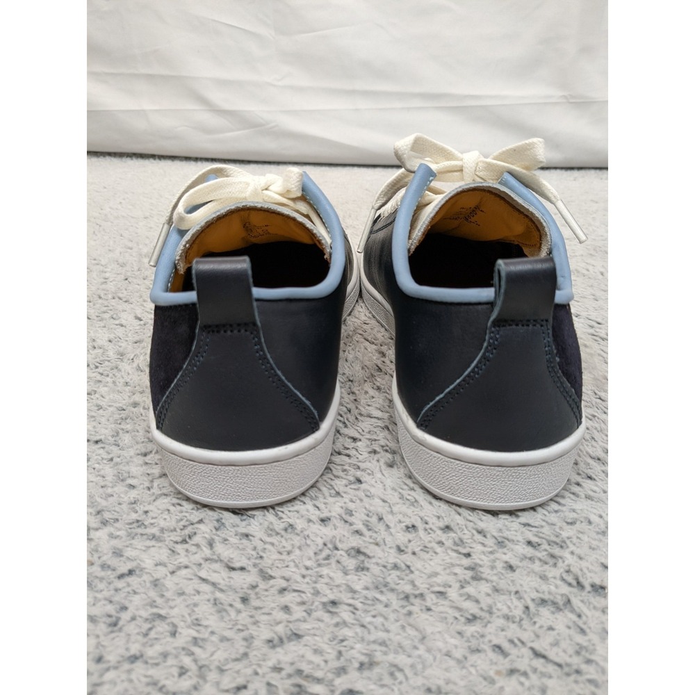 Paul Smith Miyata Sneakers Womens 6.5-7.0 Navy White Leather Suede Trainers NIB - Picture 4 of 10